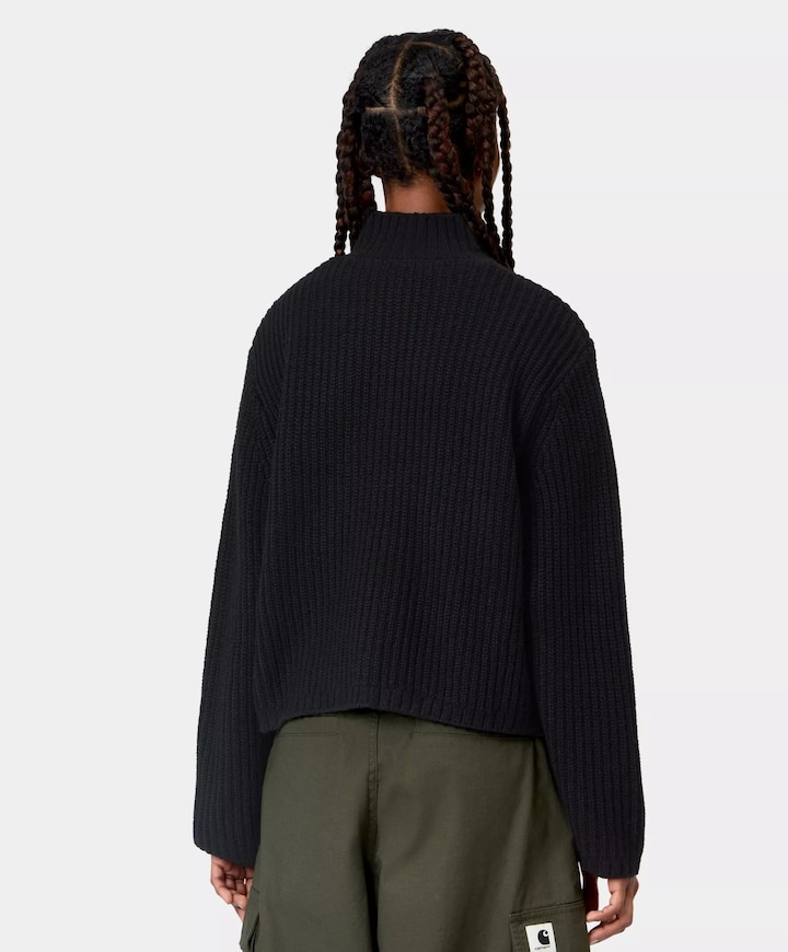 Dames sweater zwart