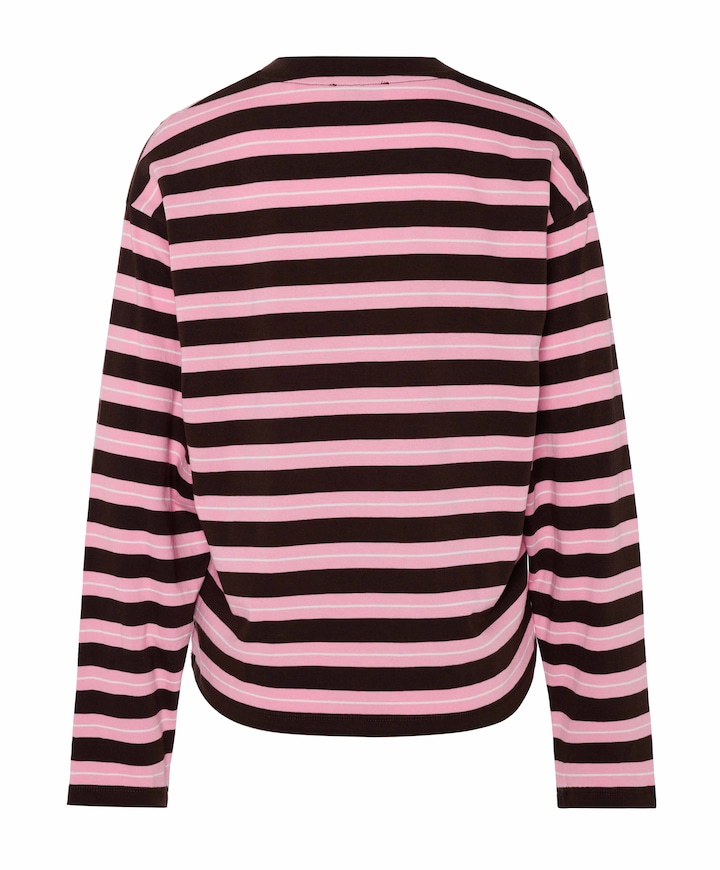 Dames longsleeve bruin