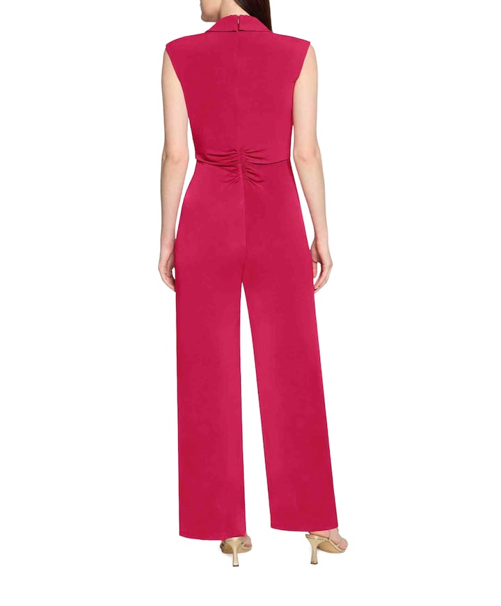 dames jumpsuit roze