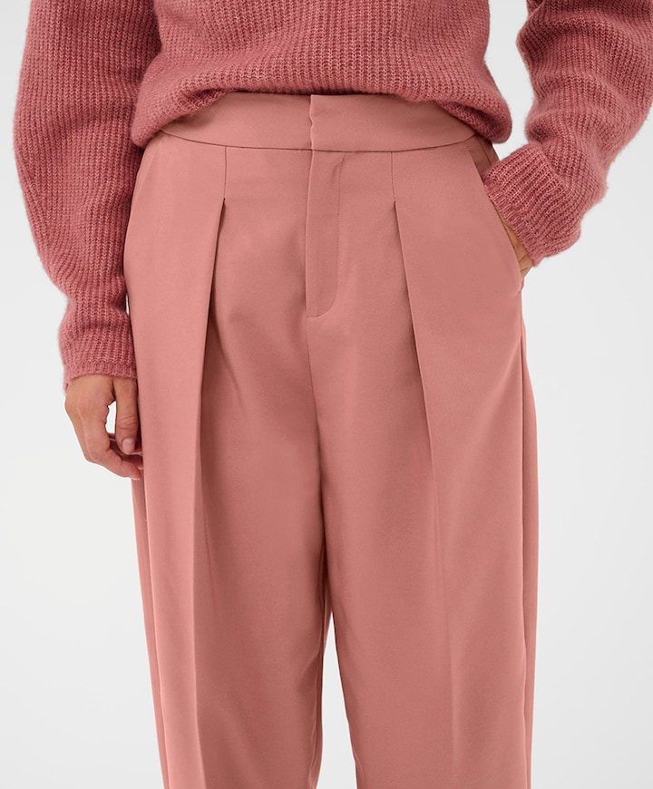 ZellaIW Barrel Pant dames broek roze