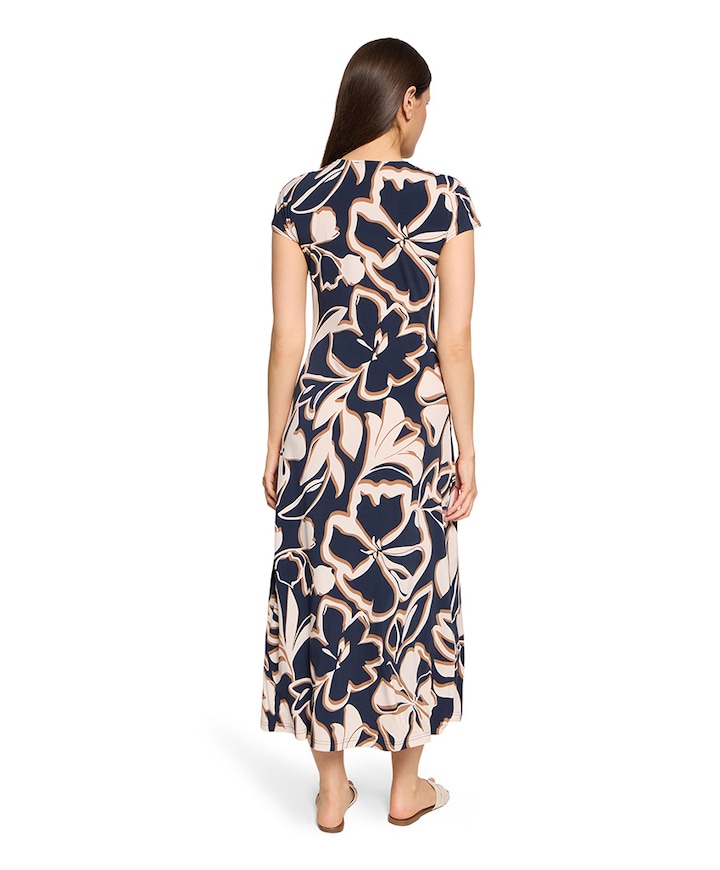 Dames jurk blauw