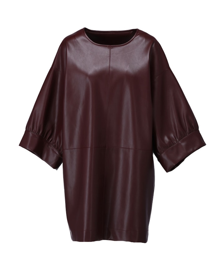 Dames jurk bordeaux
