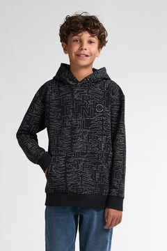 Jongens hoodie zwart