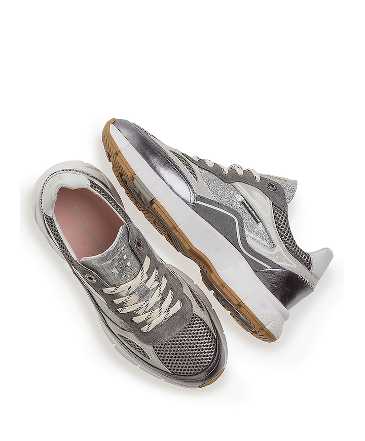 sneakers zilver