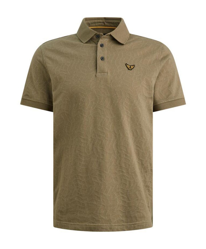 Heren polo groen