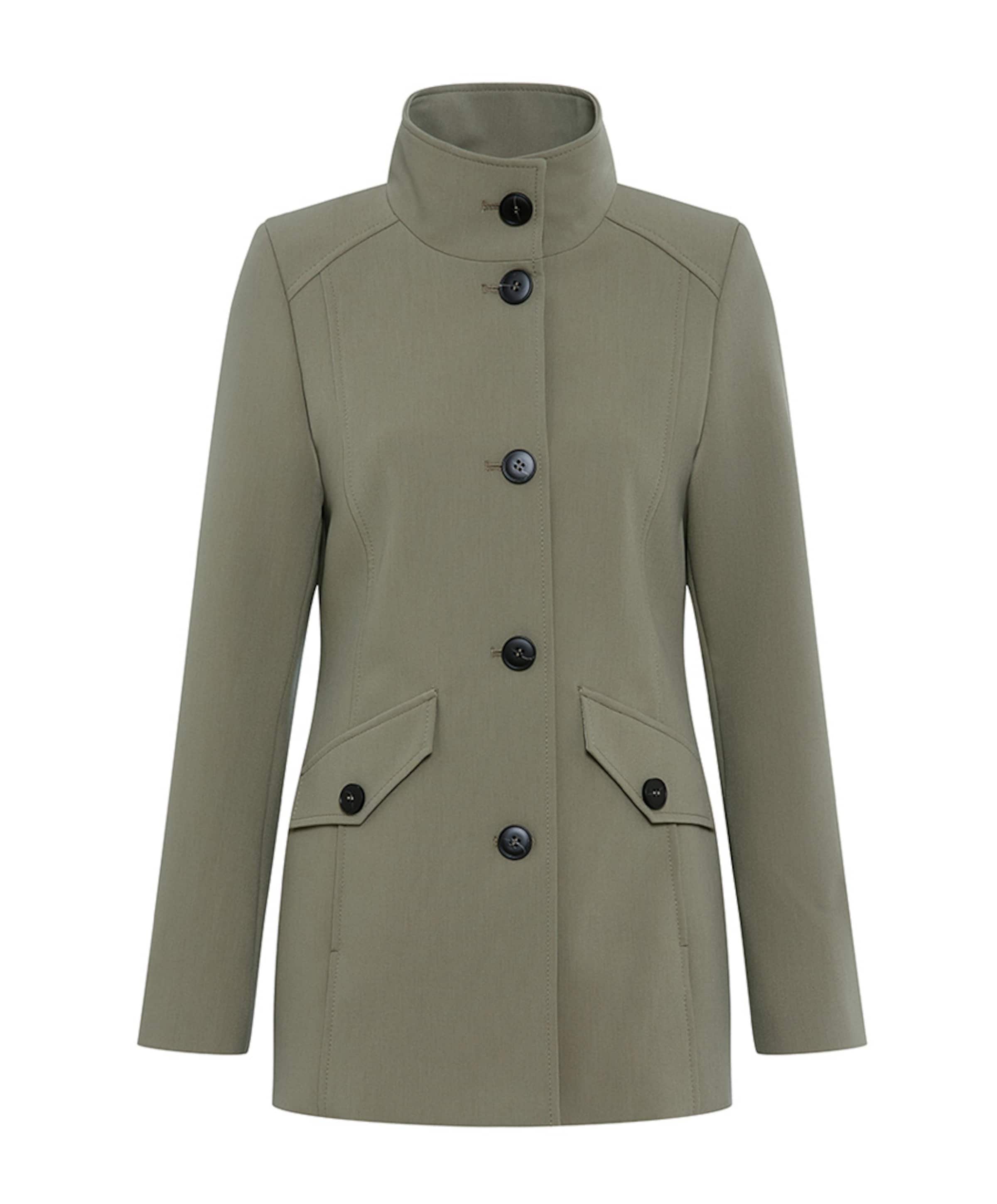 Dames jas groen