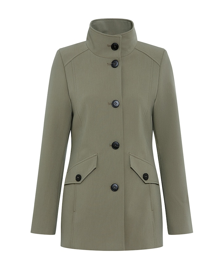 Dames jas groen