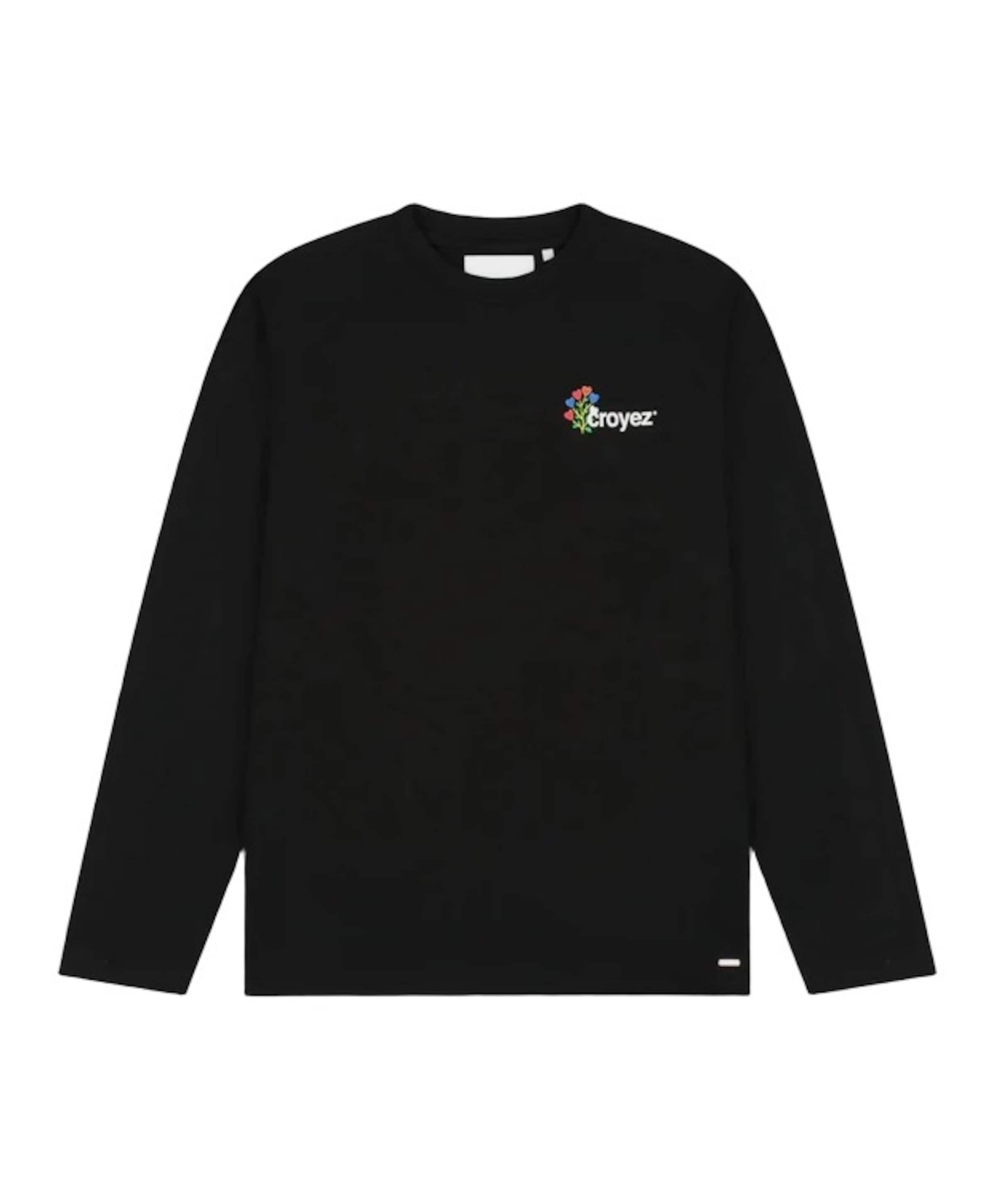 Heren longsleeve zwart