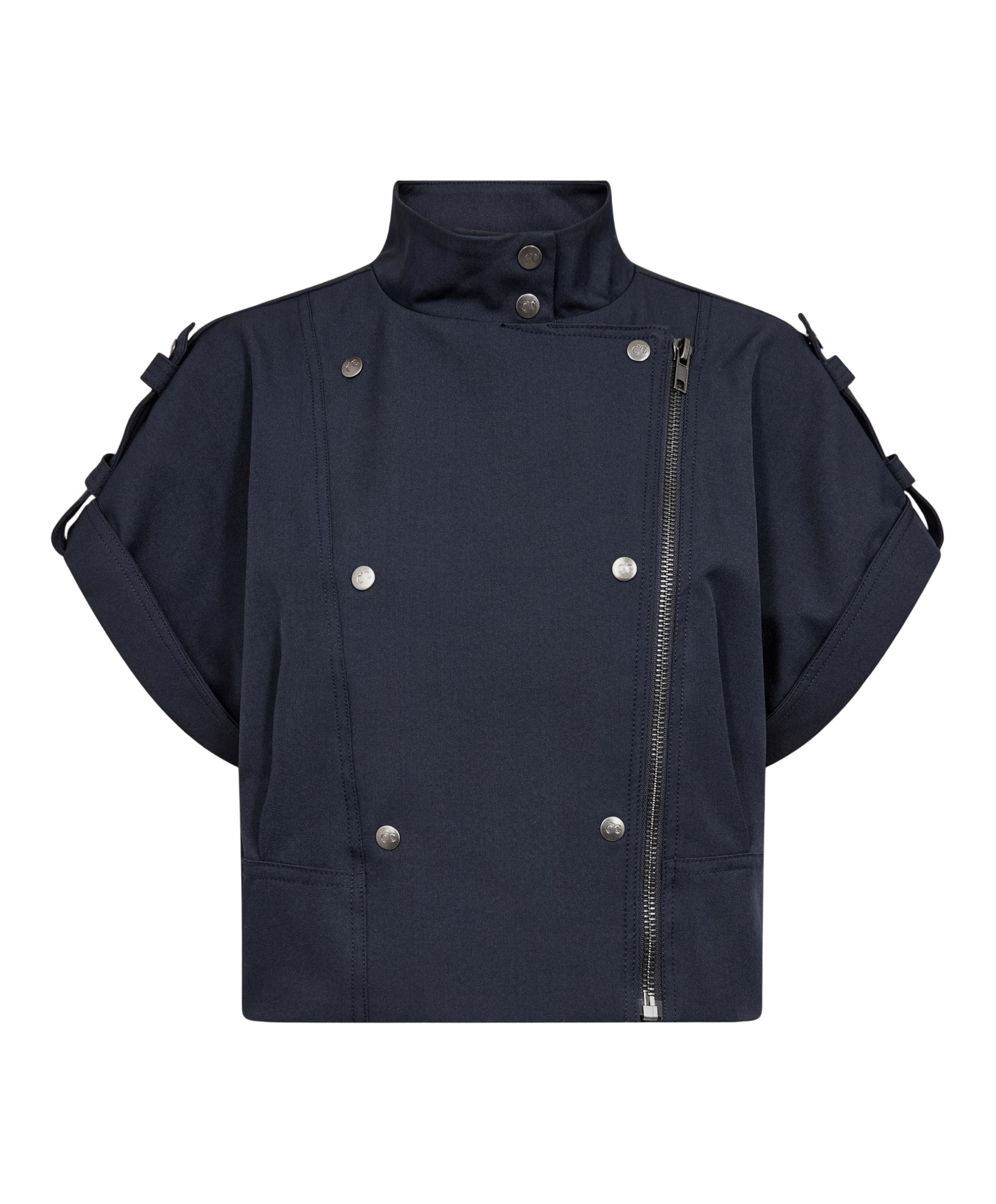 Dames gilet blauw