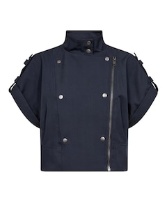 Dames gilet blauw