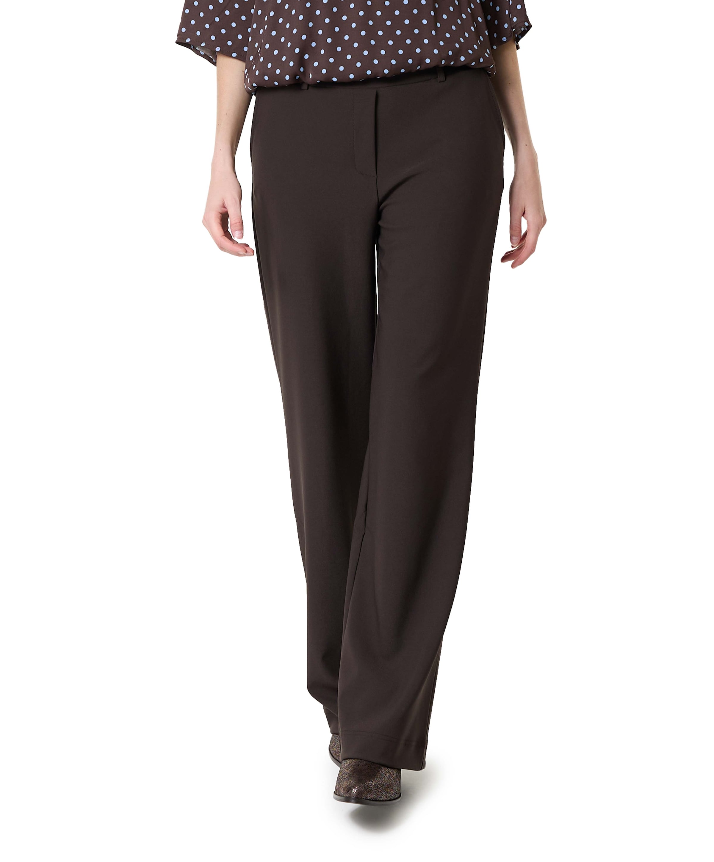 PATRICE HEAVY TRAVEL dames broek bruin
