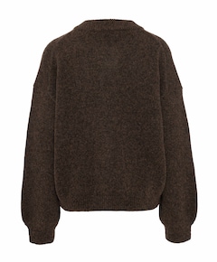 Dames vest bruin