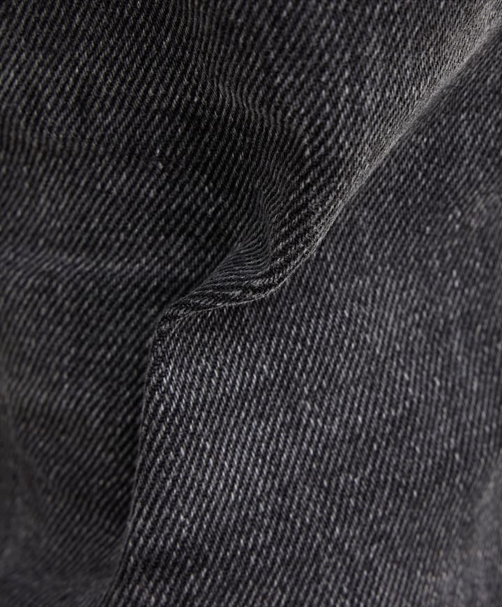 Mosa Straight heren jeans zwart