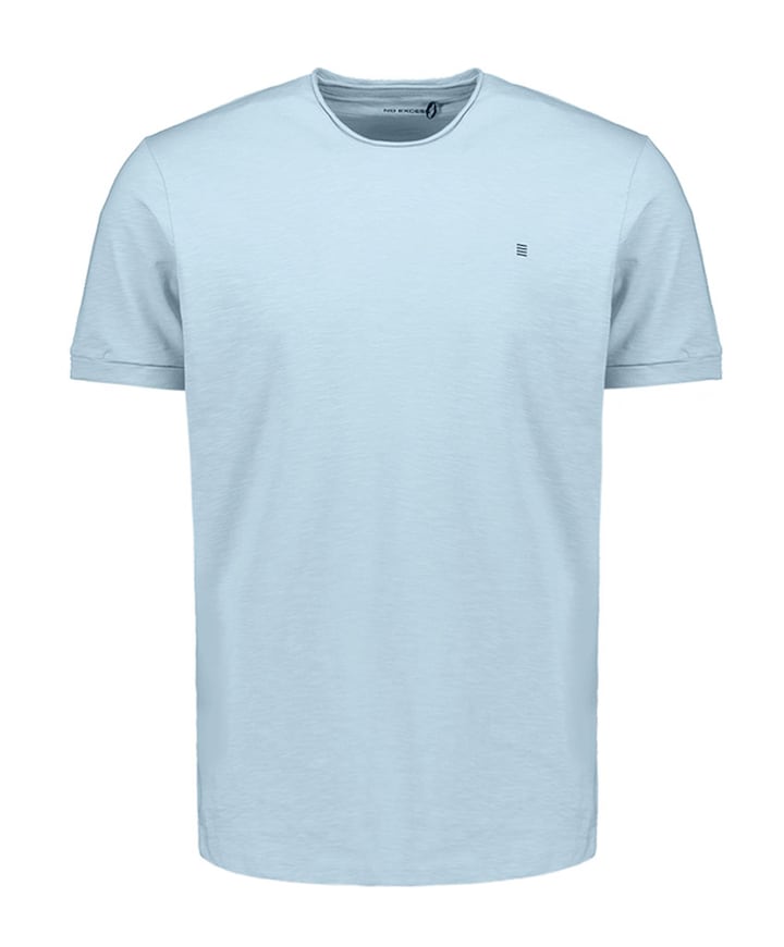 Heren T-shirt blauw