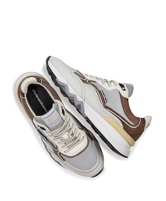 heren veterschoenen beige