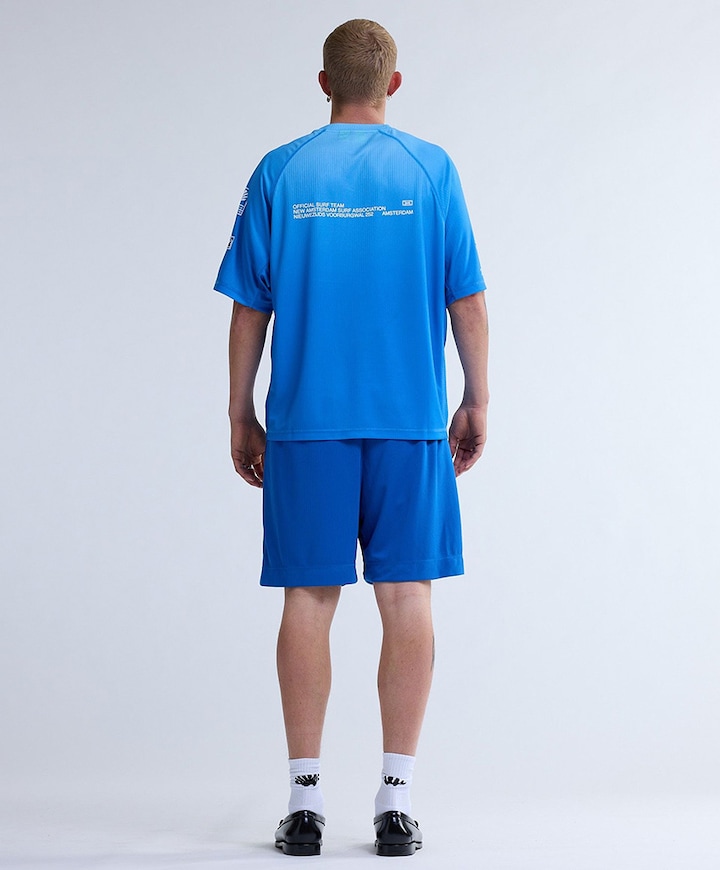 Heren T-shirt blauw