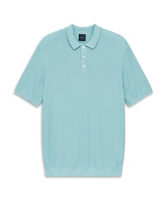 Heren polo blauw