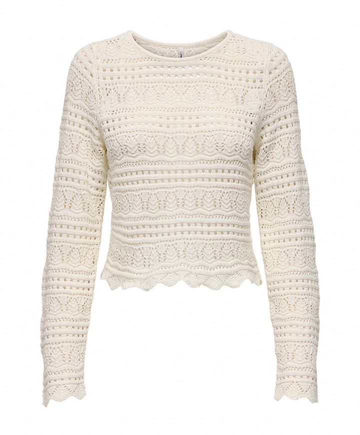 Dames trui ecru