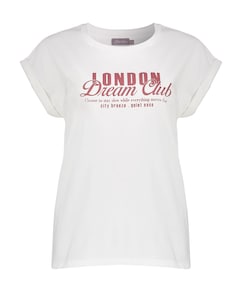 Dames T-shirt ecru