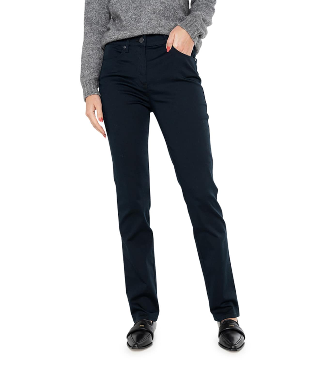 TONI Dames 5-pocket jeans Liv in rechte pasvorm, Dark Blue | 059, 38 TONI Dames 5-pocket jeans Liv in rechte pasvorm, Dark Blue | 059, 38