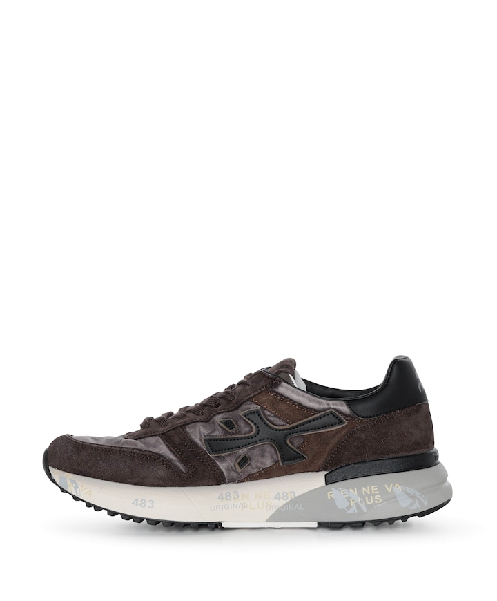 Mick heren sneakers bruin