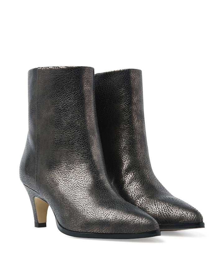 Lina Jackson dames enkellaarzen grijs