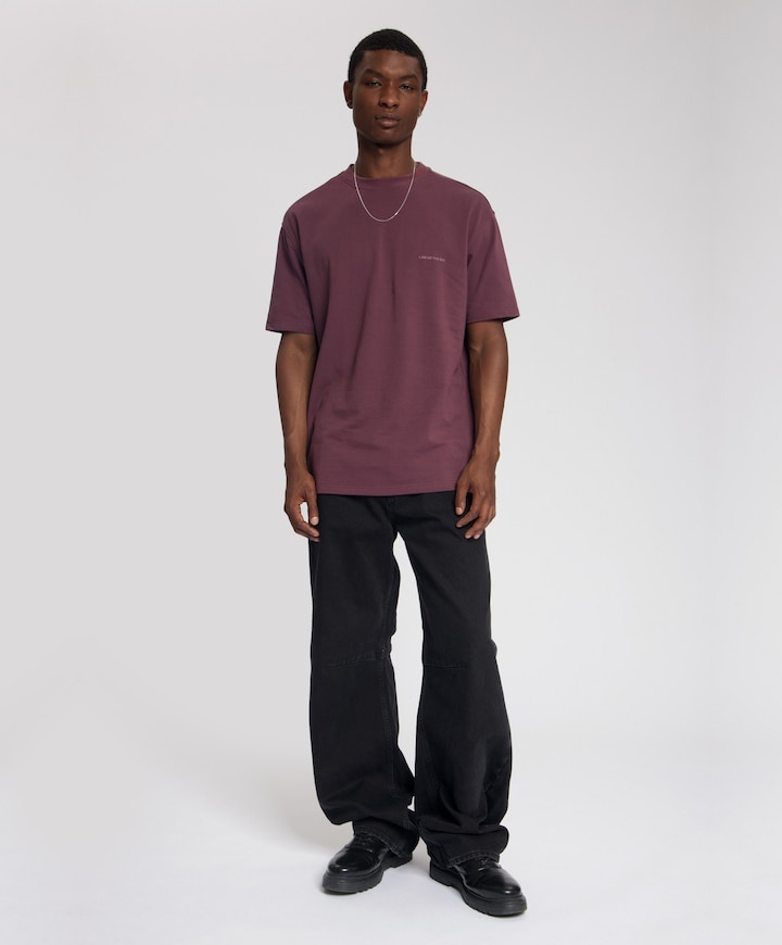 Heren T-shirt paars