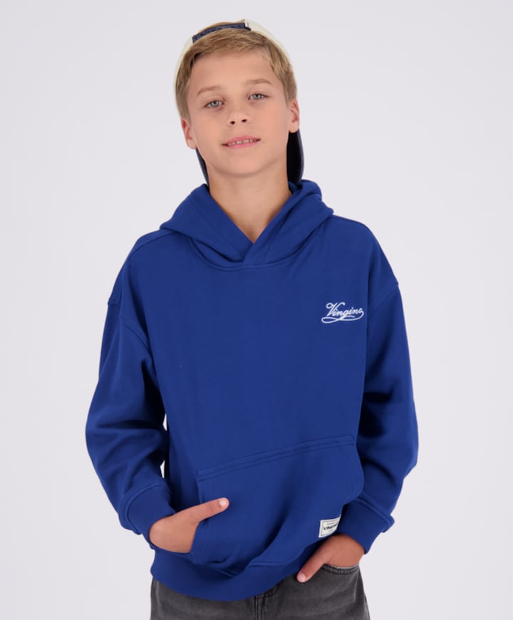 Jongens hoodie blauw