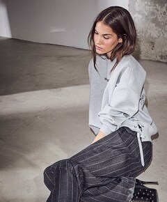 Dames sweater grijs