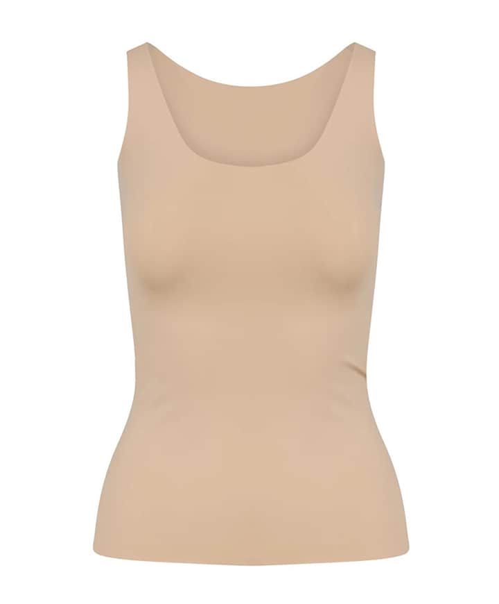 Dames top beige
