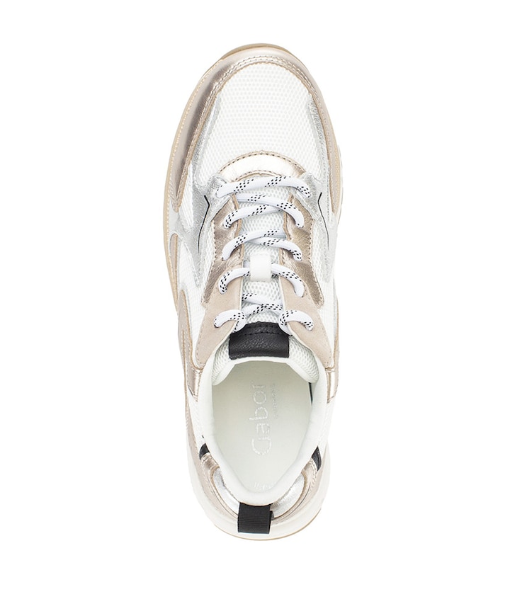 dames sneakers beige
