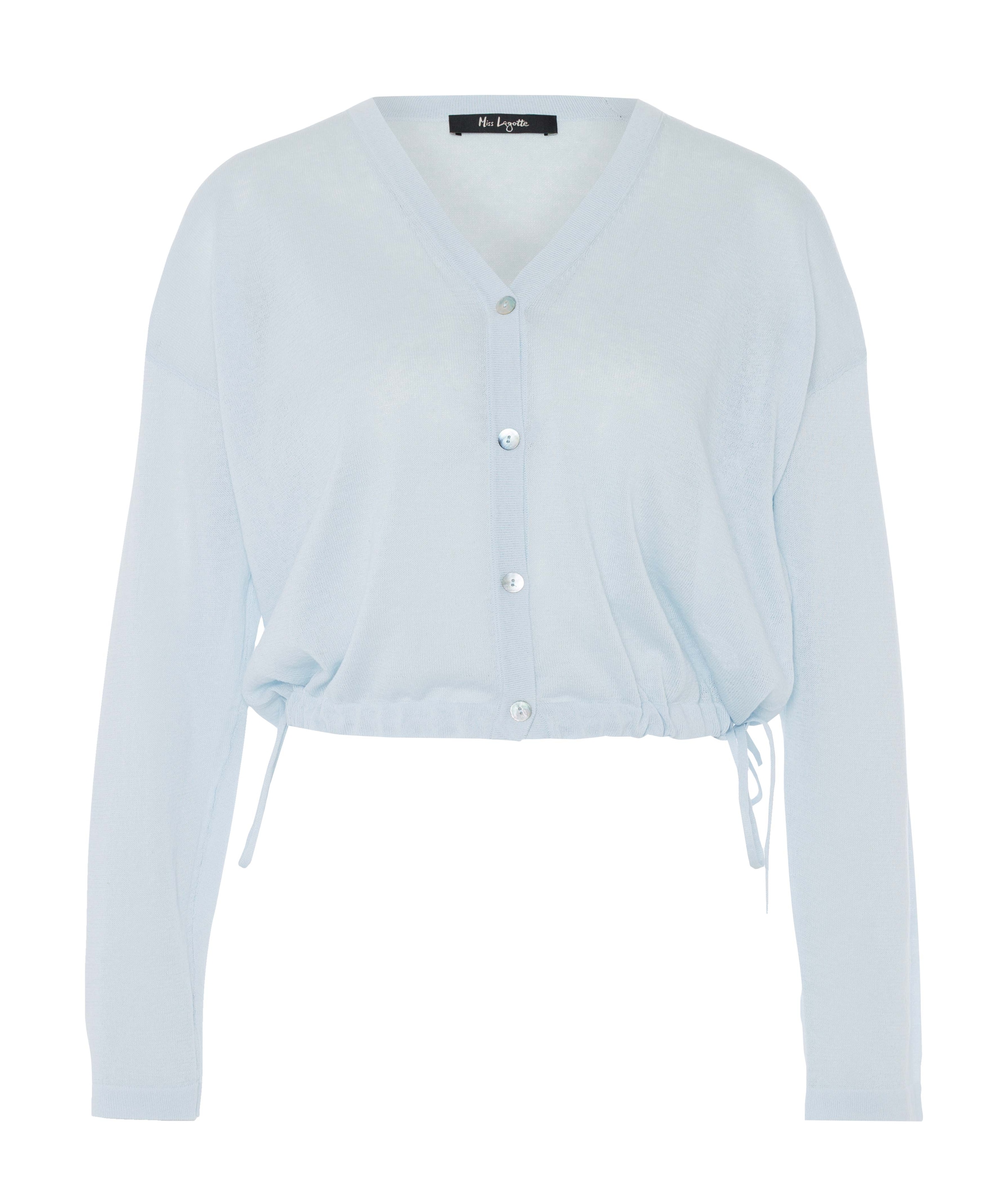 Dames vest blauw