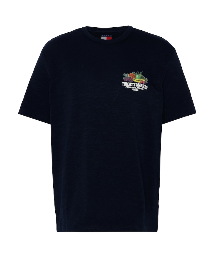 Heren T-shirt blauw