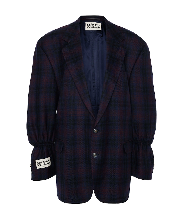 Dames blazer blauw