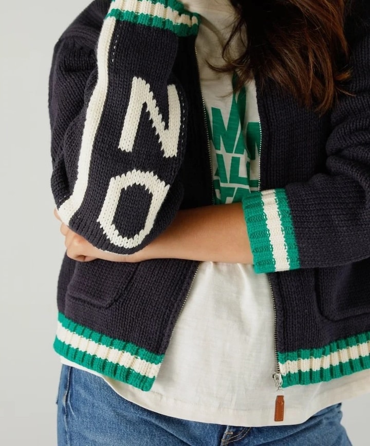 Dames vest blauw
