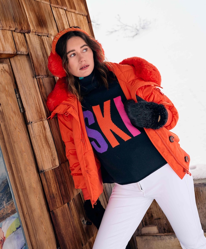 PIPPA SKI PANT dames skibroek wit