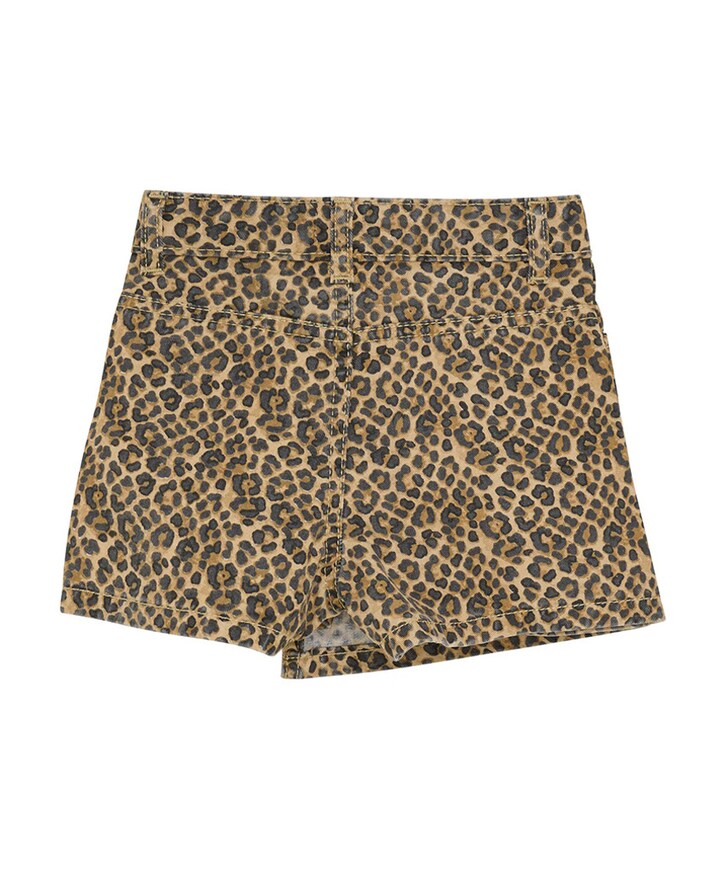 Twill Skort Animal meisjes korte broek beige
