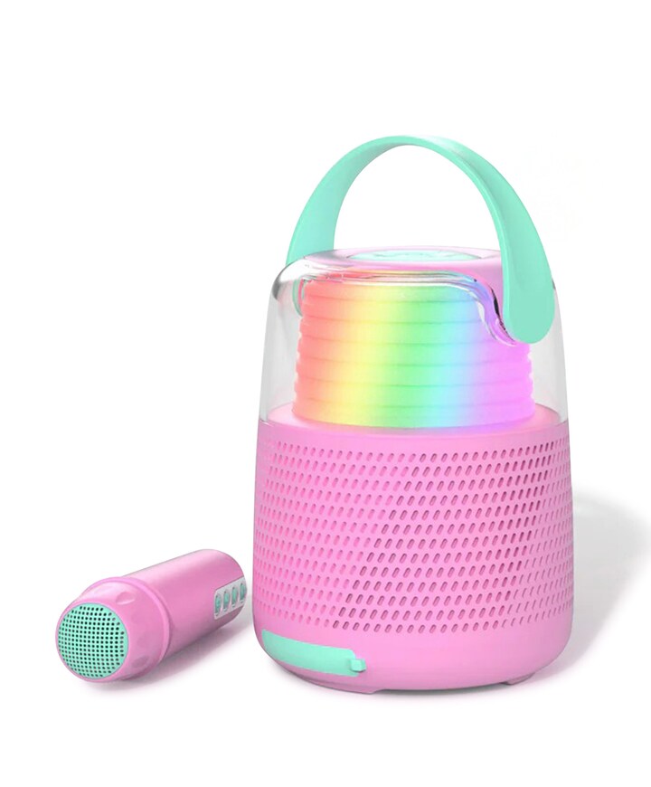 Karaoke & Luminous KS-80 speaker roze