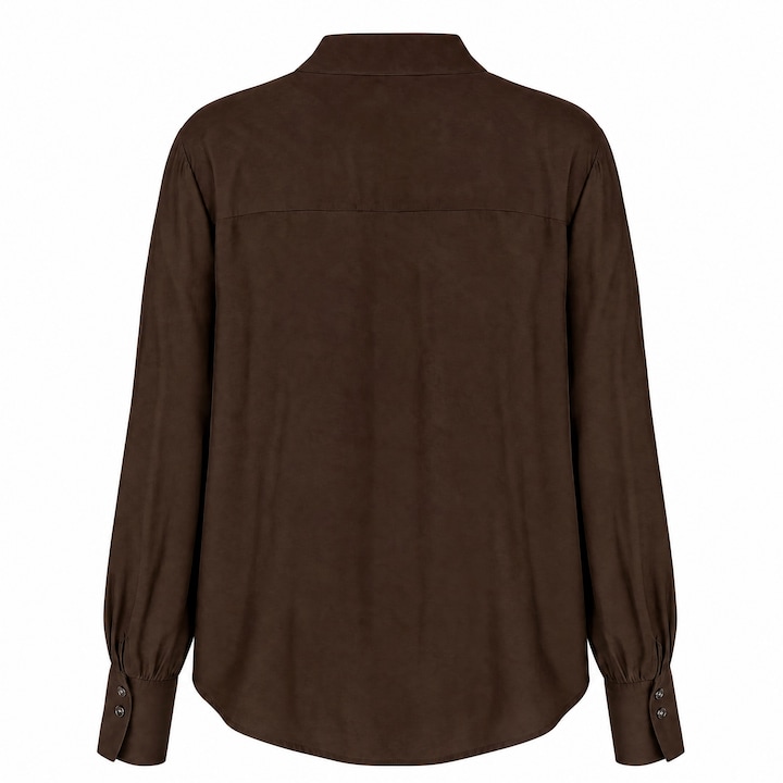 Dames blouse bruin