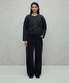 Dames spijkerjas  grijs