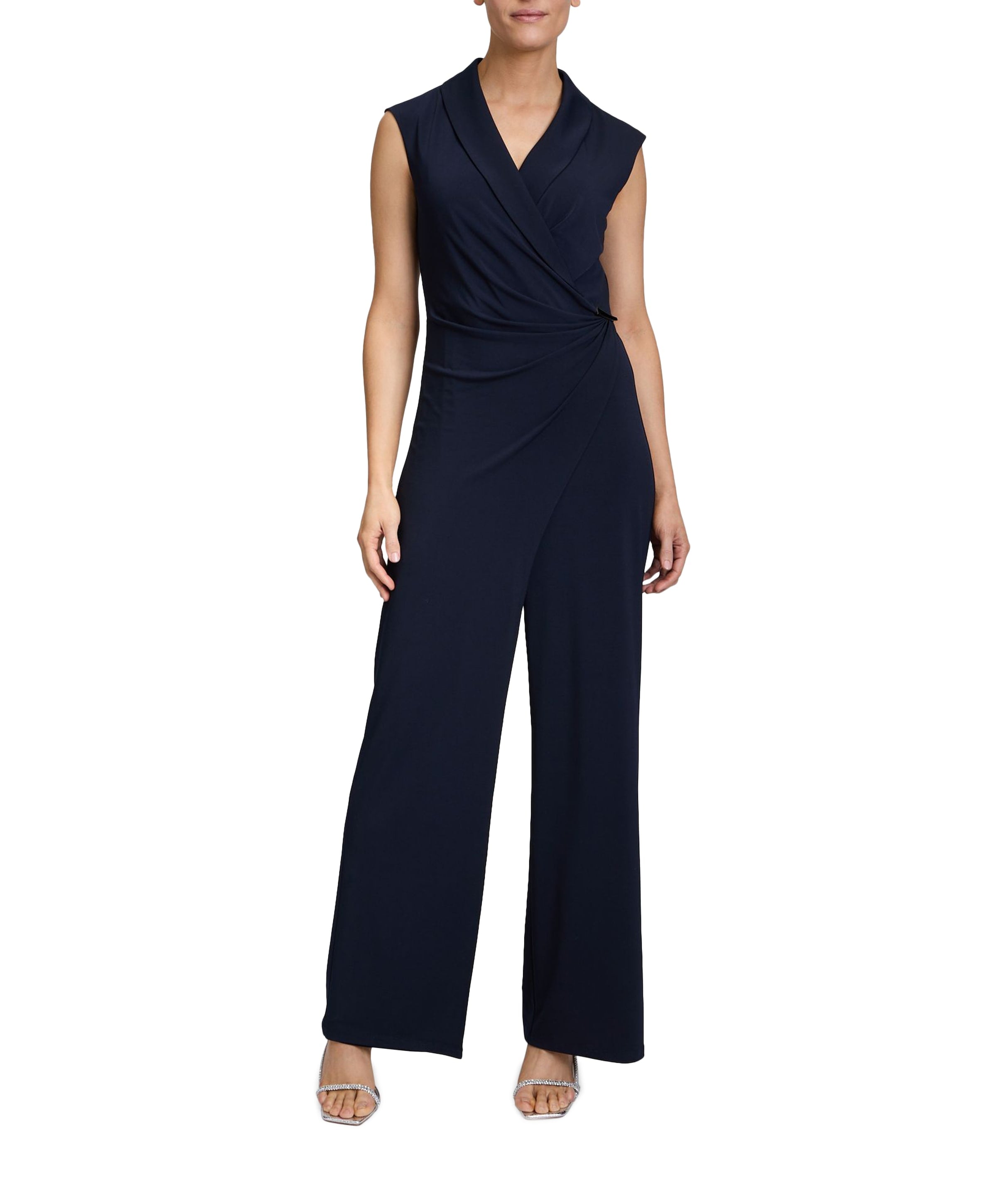 Overall Lang ohne Arm dames jumpsuit blauw