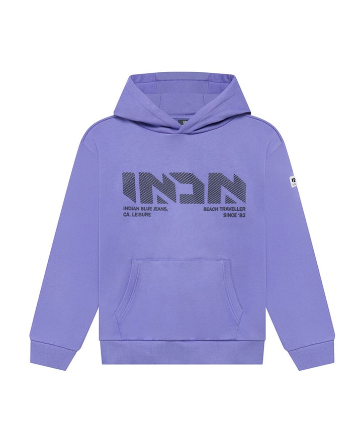 Jongens hoodie paars