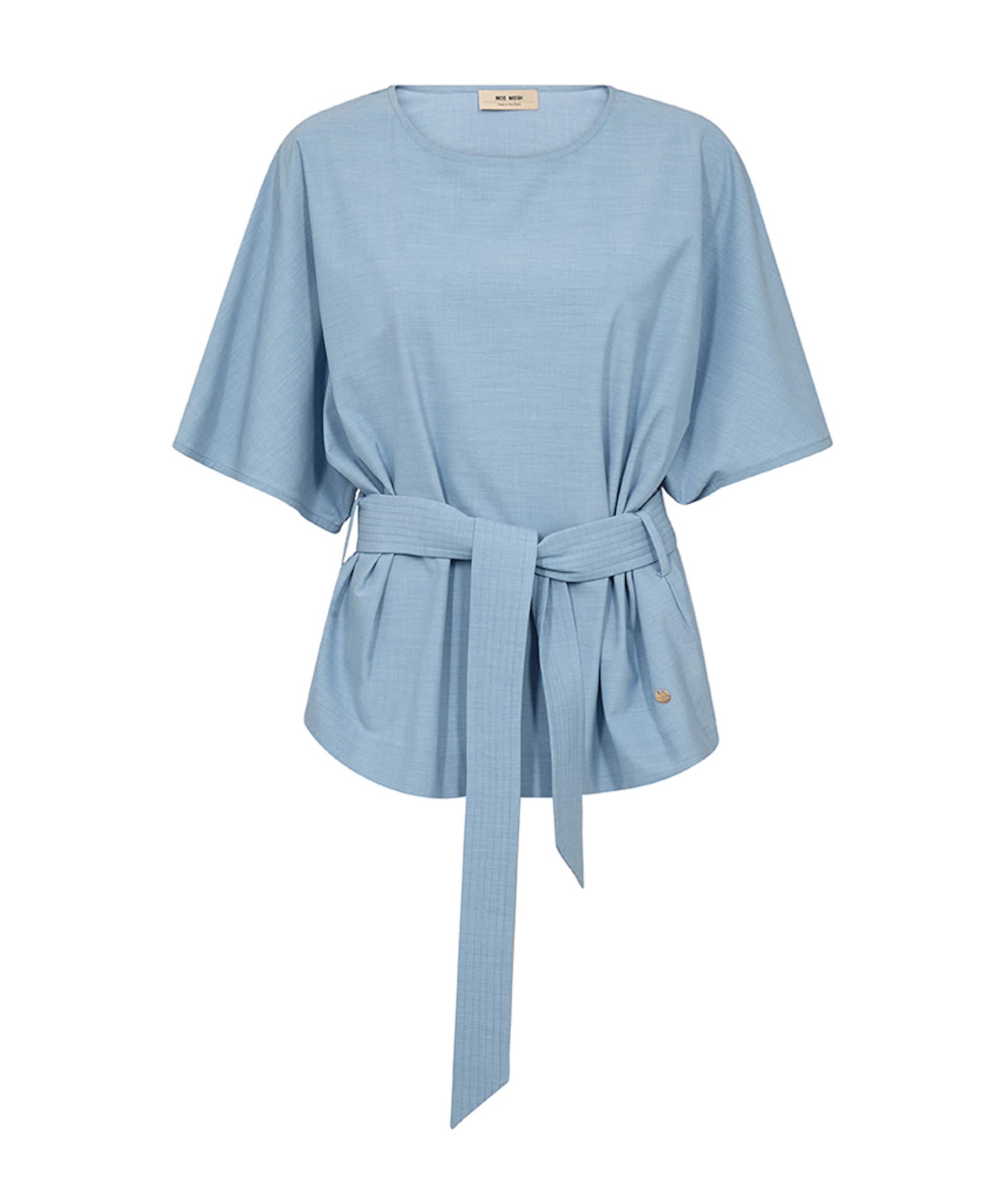 Dames blouse blauw