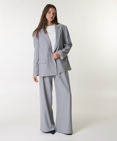 Dames blazer grijs