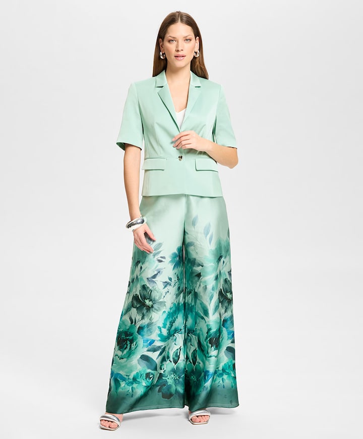Dames blazer groen