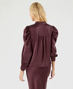 Dames blouse bordeaux