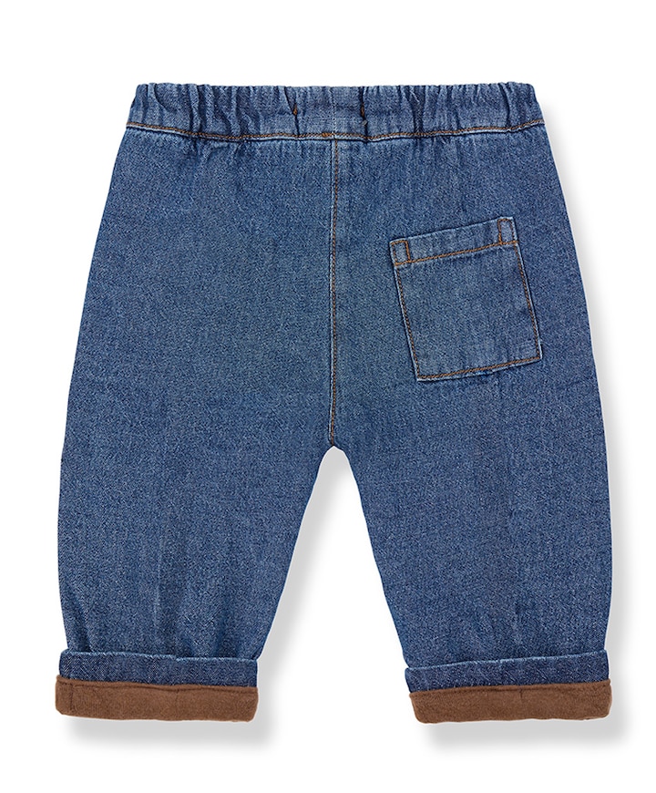 broek blauw