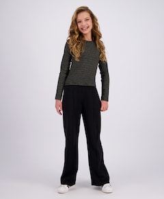 Meisjes longsleeve zwart