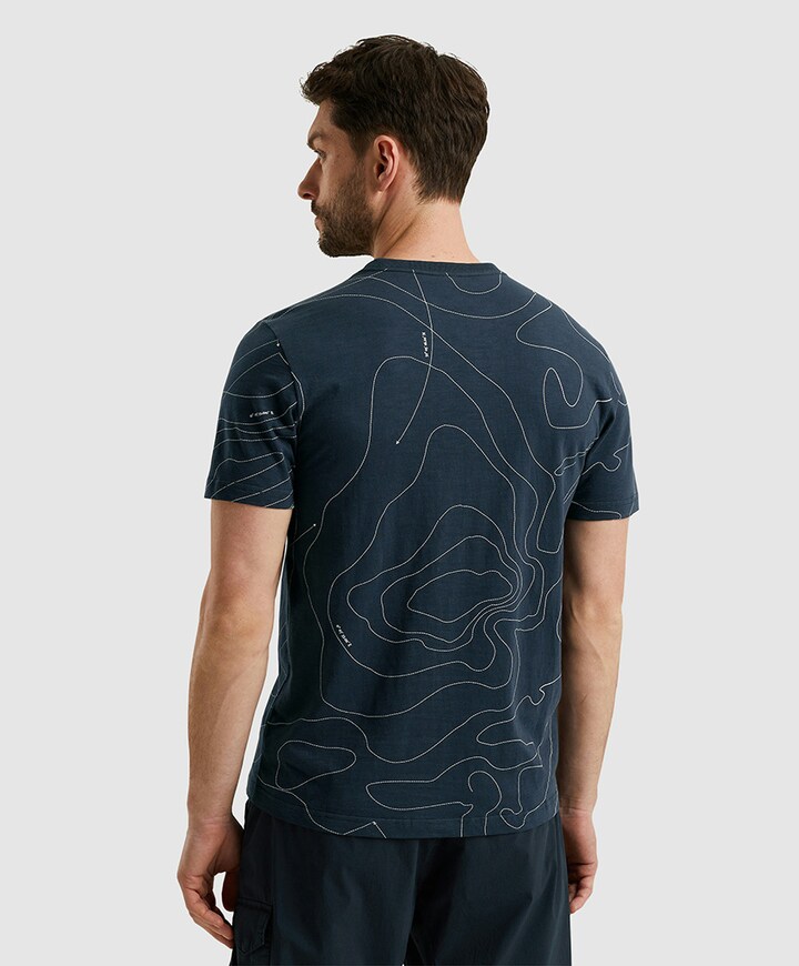 T-shirt blauw