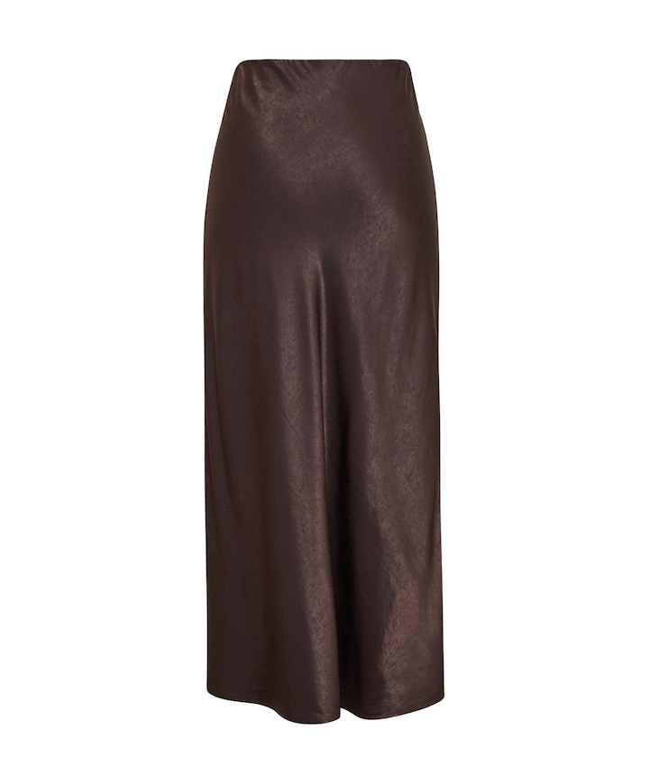 Dames rok bruin